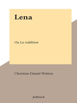 cover image of Lena